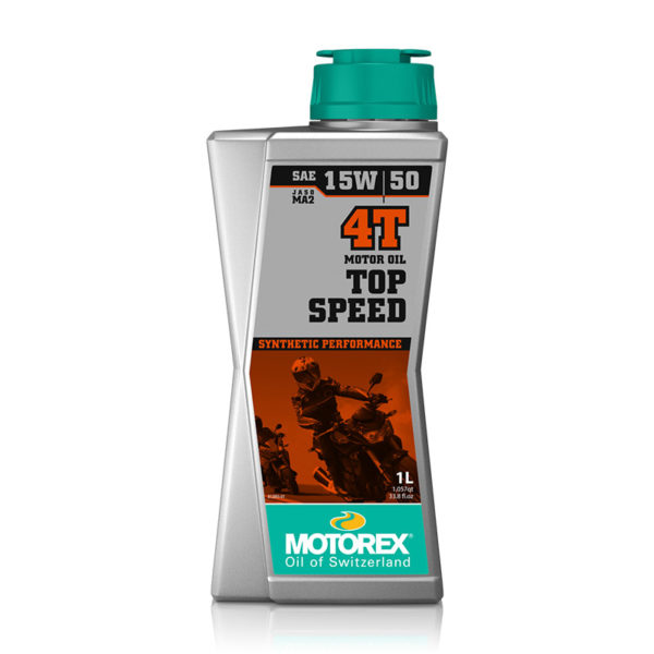 MOTOREX OIL TOP SPEED 4T 15W/50 1L - KTM The Roost